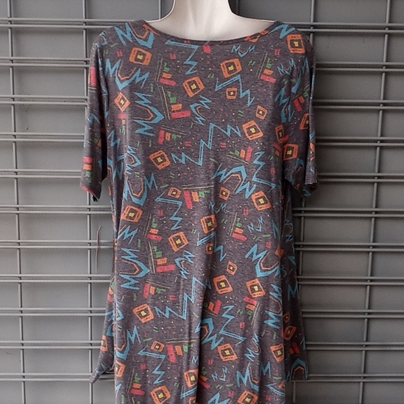 LLR Abstract Printed Perfect T Top-#0603 - Picture 11 of 14